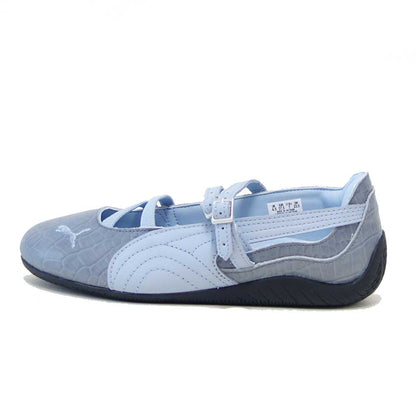 プーマPUMAスピードキャットBALLETCROC40532703SnowMountainBlue（レディース）天然皮革バレエシューズスニーカー「靴」