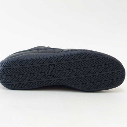 プーマPUMAスピードキャットフルレザー40544901PUMABlack-ShadowGray（レディース）スムース天然皮革ローカットスニーカーストリートカジュアル「靴」