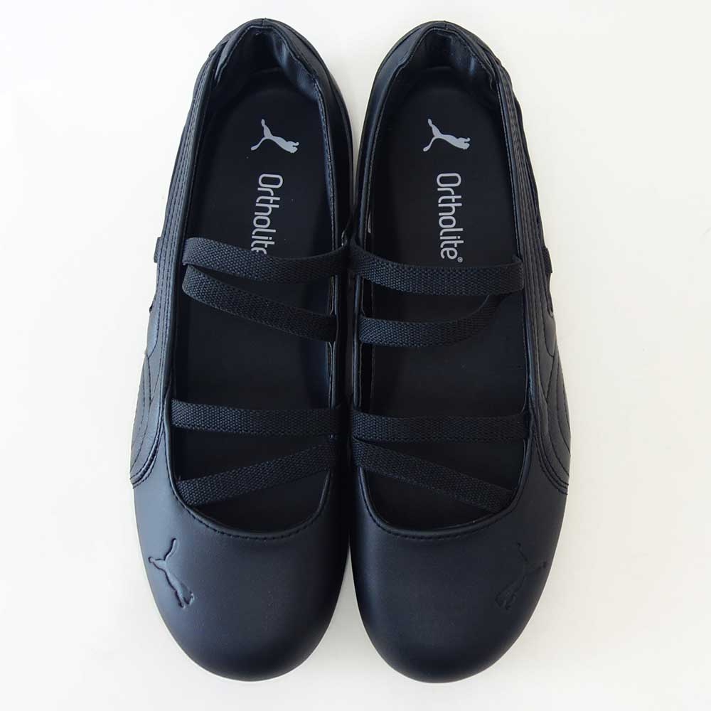 プーマPUMAスピードキャットBALLETLTHR40614401PUMABlack（レディース）天然皮革バレエシューズスニーカー「靴」
