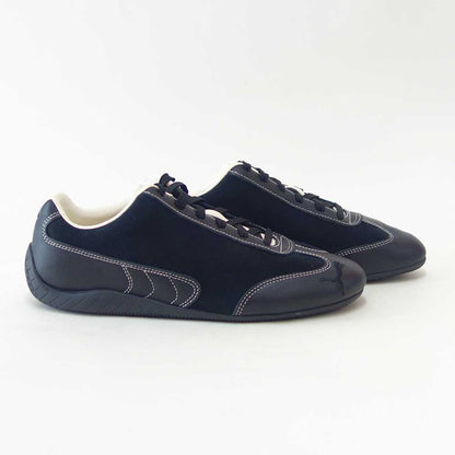 プーマPUMAスピードキャットICONS40622601PUMABlack-FrostedIvory（ユニセックス）スエード天然皮革ローカットスニーカー黒ブラックカジュアル「靴」
