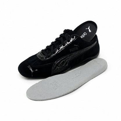 プーマPUMAスピードキャットプレミアムクロコWNS40767403PUMABlack（レディース）レザークロコ型押しローカットスニーカーストリートカジュアル「靴」