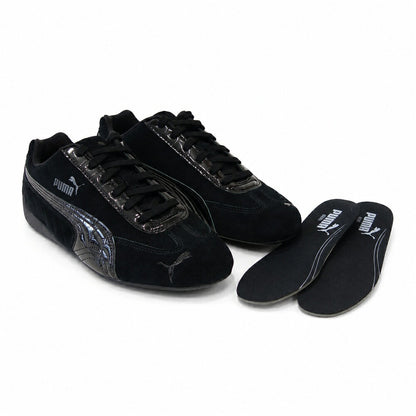 プーマPUMAスピードキャットプレミアムクロコWNS40767403PUMABlack（レディース）レザークロコ型押しローカットスニーカーストリートカジュアル「靴」