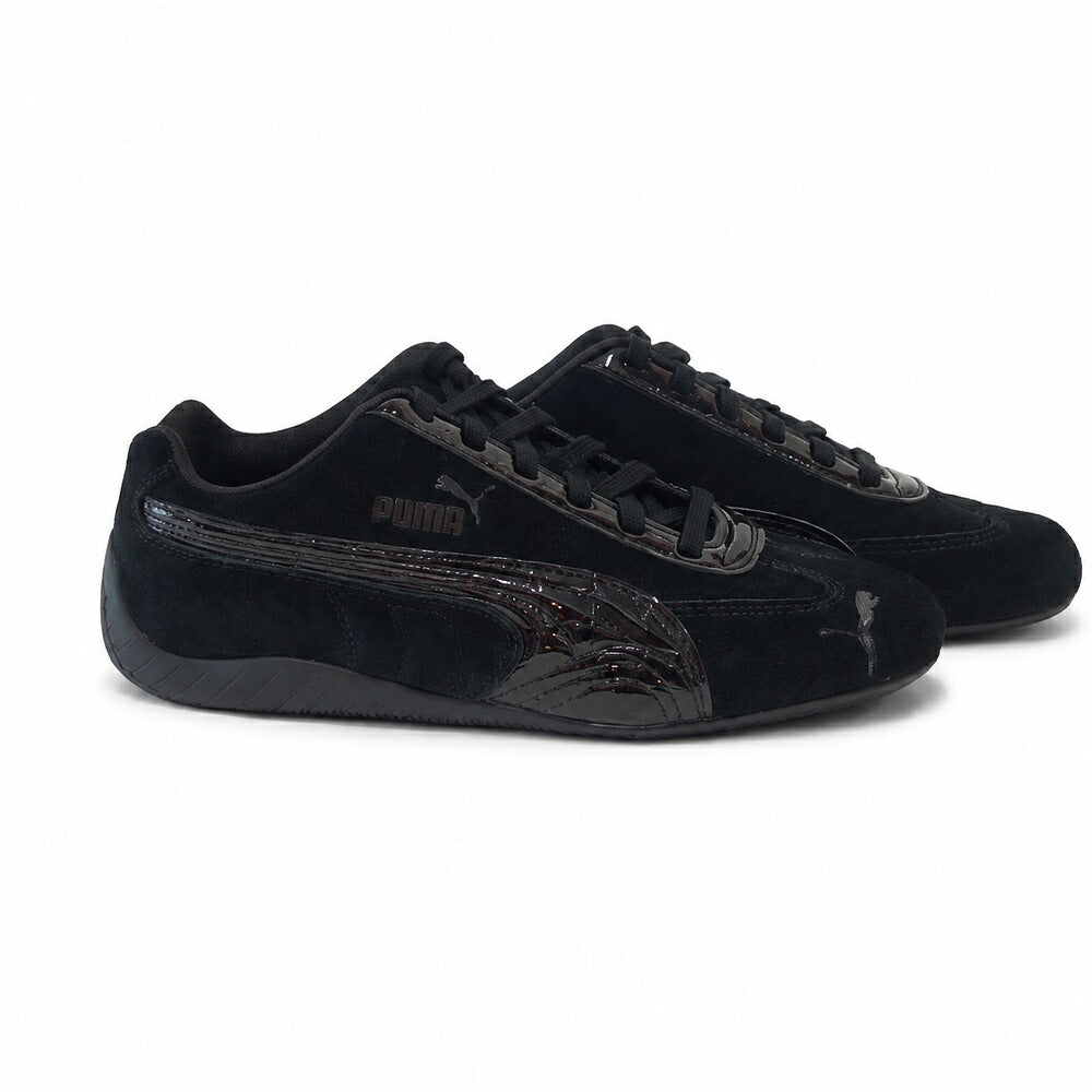 プーマPUMAスピードキャットプレミアムクロコWNS40767403PUMABlack（レディース）レザークロコ型押しローカットスニーカーストリートカジュアル「靴」