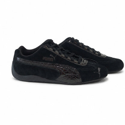 プーマPUMAスピードキャットプレミアムクロコWNS40767403PUMABlack（レディース）レザークロコ型押しローカットスニーカーストリートカジュアル「靴」