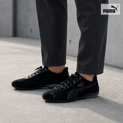 プーマPUMAスピードキャットプレミアムクロコWNS40767403PUMABlack（レディース）レザークロコ型押しローカットスニーカーストリートカジュアル「靴」