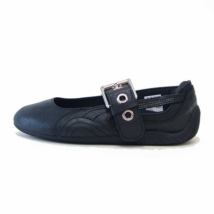 プーマ PUMA スピードキャット バレエ ドレスアップ 408054 03 PUMA Black（レディース）天然皮革 バックル メリージェーン バレエシューズ ローカット スニーカー「靴」