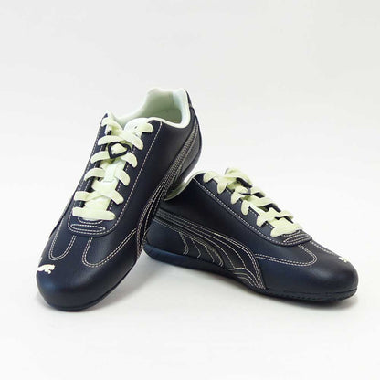 プーマPUMAスピードキャットPOWERPUFFGIRLS40810101PUMABlack-PSilver-Greenillusion（レディース）人工皮革ローカットスニーカーストリートカジュアル「靴」