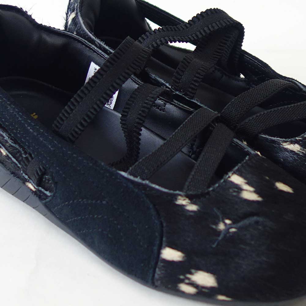 プーマPUMAスピードキャットBALLETDOELETTE40817102PUMABlack-PUMAGold（レディース）天然皮革バレエシューズスニーカー「靴」