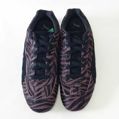 プーマPUMAスピードキャットタイガー41013901RichCocoa-PUMABlack（レディース）ファー天然皮革ローカットスニーカーストリートカジュアル「靴」