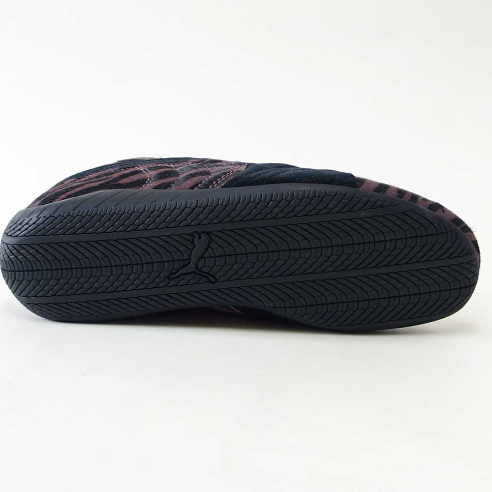プーマPUMAスピードキャットタイガー41013901RichCocoa-PUMABlack（レディース）ファー天然皮革ローカットスニーカーストリートカジュアル「靴」