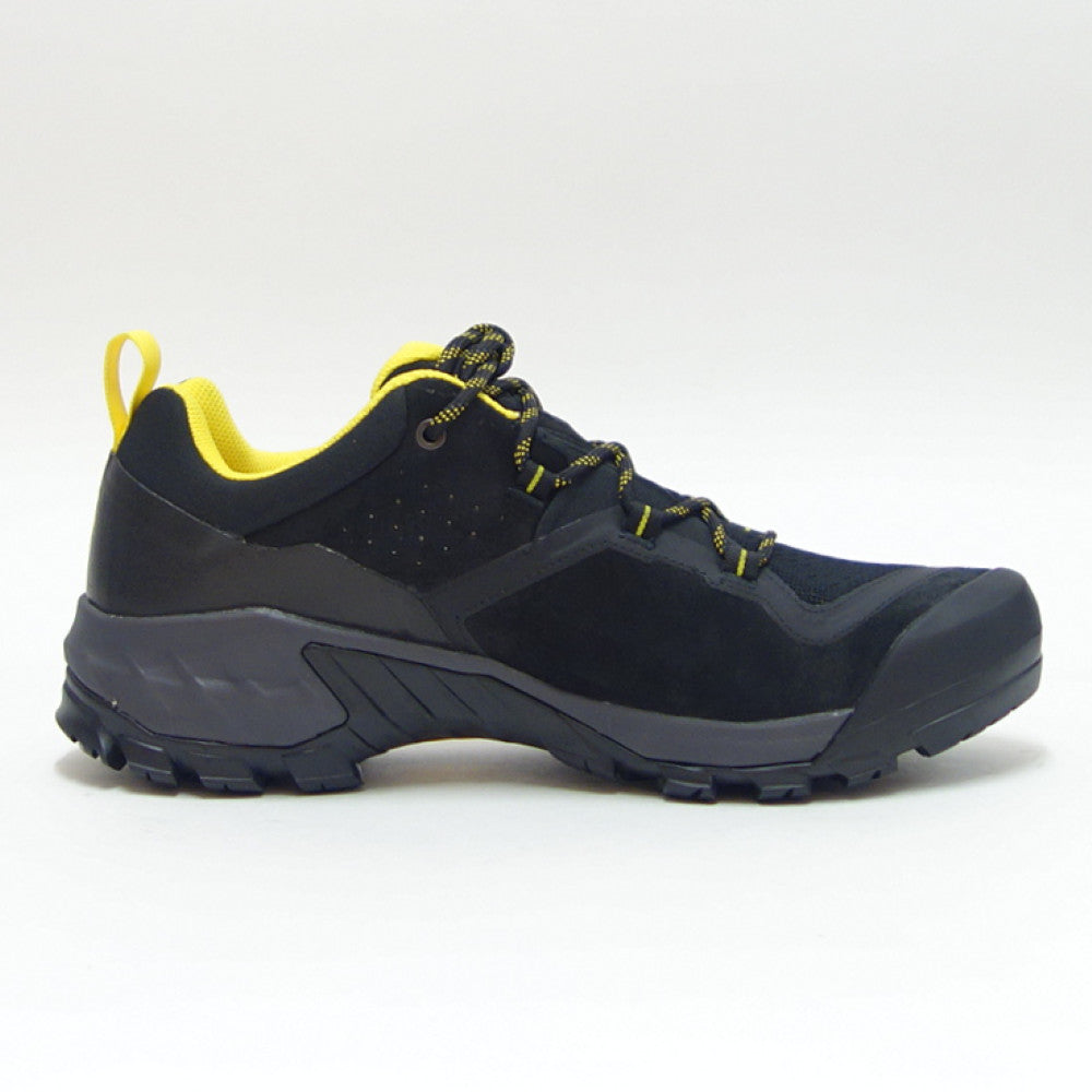 MAMMUT マムート Sapuen Low GTX  Men 303004260（メンズ）カラー：black-dark blazing(00574) アウトドアスニーカー ウォーキングシューズ 防水ハイキングシューズ「靴」