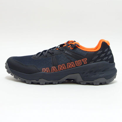 MAMMUT マムート Sertig II Low GTX Men 303004280（メンズ）カラー：black-vibrant orange(00533) アウトドアスニーカー ウォーキングシューズ 防水ハイキングシューズ「靴」