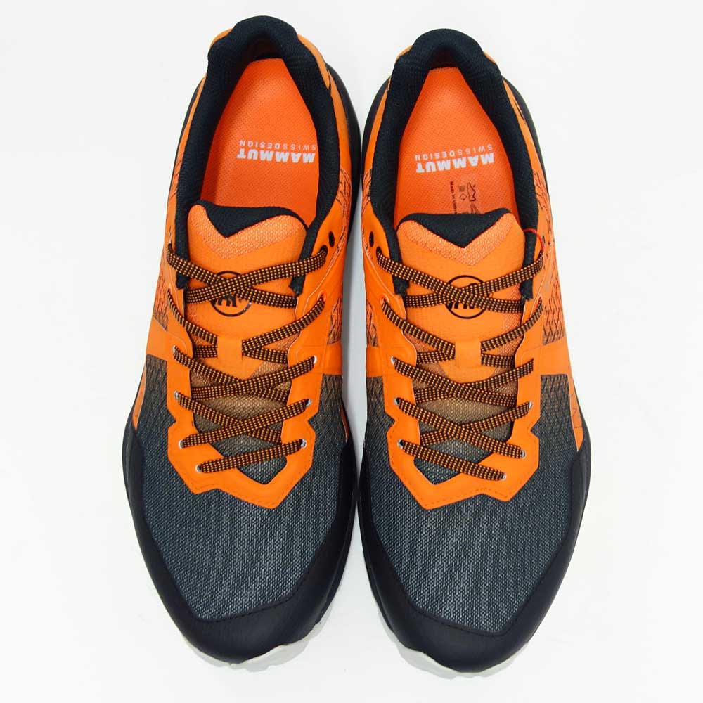 MAMMUT マムート Sertig II Low GTX Men 303004280（メンズ）カラー：black-vibrant orange(00763) アウトドアスニーカー ウォーキングシューズ 防水ハイキングシューズ「靴」