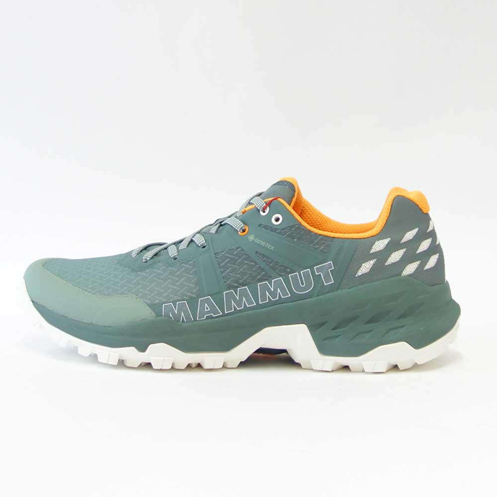 MAMMUT マムート Sertig II Low GTX Men 303004280（メンズ）カラー：jade-dark jade(40240) アウトドアスニーカー ウォーキングシューズ 防水ハイキングシューズ「靴」