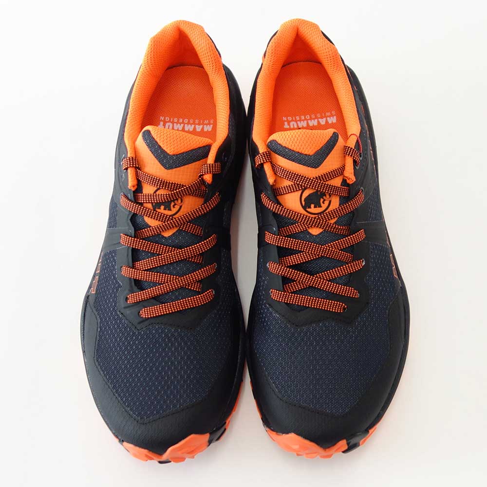 MAMMUT マムート Sertig II Low Men 303004300（メンズ）カラー：black-vibrant orange(00533)  アウトドアスニーカー ウォーキングシューズ ハイキングシューズ「靴」