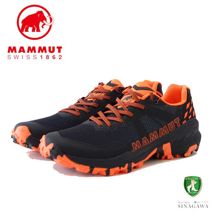 MAMMUT マムート Sertig II Low Men 303004300（メンズ）カラー：black-vibrant orange(00533)  アウトドアスニーカー ウォーキングシューズ ハイキングシューズ「靴」