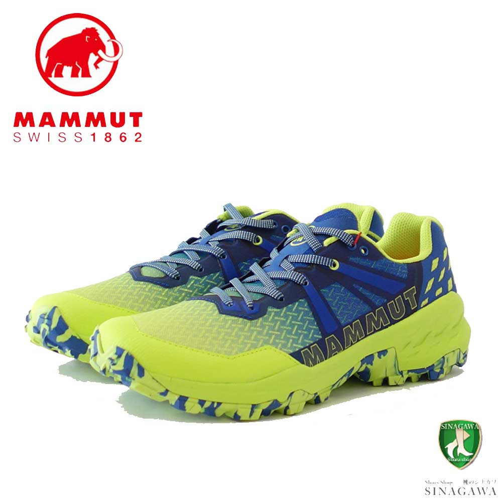 MAMMUT マムート Sertig II Low Men 303004300（メンズ）カラー：highlime-dark ice(40229)  アウトドアスニーカー ウォーキングシューズ ハイキングシューズ「靴」