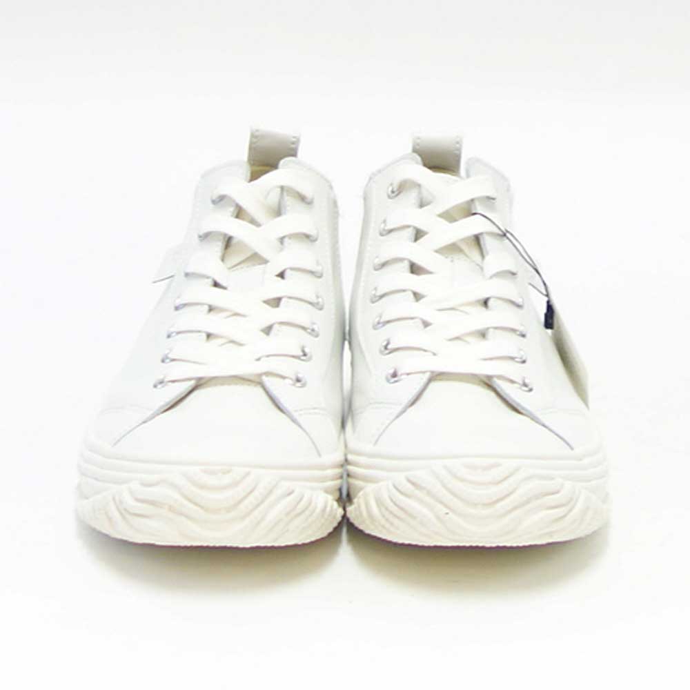 スピングルムーブ SPINGLE MOVE スピングルムーヴ SPM-442（ユニセックス）ホワイト/ ホワイト (82)   カンガルーレザー 天然皮革 スニーカー ラバーソール メンズ レディース 「靴」