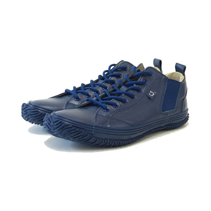 スピングルSPINGLESP-442AMBY（ユニセックス）アンビィネイビー(S23)カンガルーレザー天然皮革スニーカーラバーソール「靴」