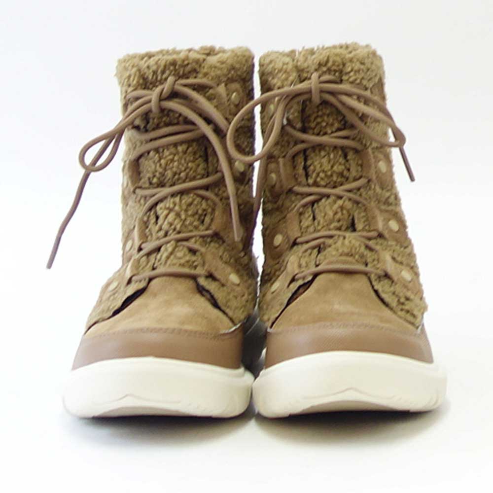 【SALE 40%OFF】 ソレル SOREL NL 4455（レディース） ソレルエクスプローラー2　ジョアンコージー：Delta Fawn (257)  防水・軽量ショートブーツ「靴」