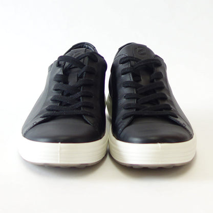 エコー ECCO SOFT 7 MEN'S SPORTS CLASSIC SNEAKER ブラック 47036401001（メンズ）天然皮革 ウォーキング シューズ  コンフォート レザースニーカー 「靴」