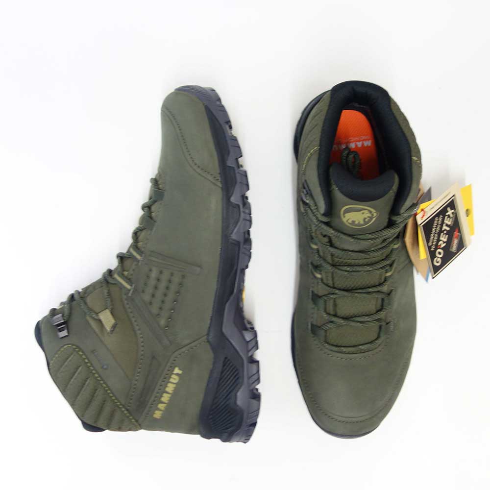 MAMMUT マムート Mercury IV Mid GTX Men 303004710（メンズ）カラー：dark iguana-iguana(40234) アウトドアスニーカー ウォーキングシューズ 防水ハイキングシューズ「靴」