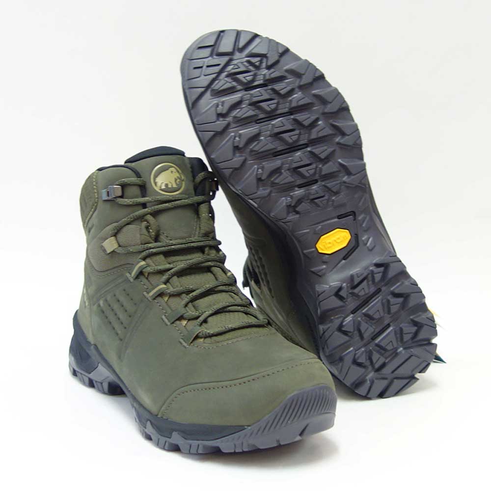 MAMMUT マムート Mercury IV Mid GTX Men 303004710（メンズ）カラー：dark iguana-iguana(40234) アウトドアスニーカー ウォーキングシューズ 防水ハイキングシューズ「靴」