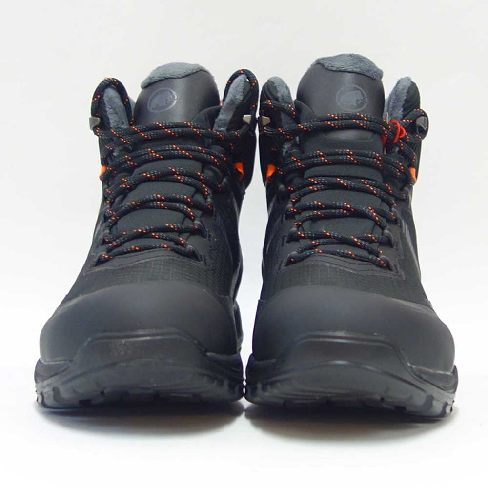 MAMMUT マムート Blackfin III Mid DT Men 303004810（メンズ）カラー：black-black(0052) アウトドアスニーカー ウォーキングシューズ 防水 防寒ハイキングシューズ「靴」