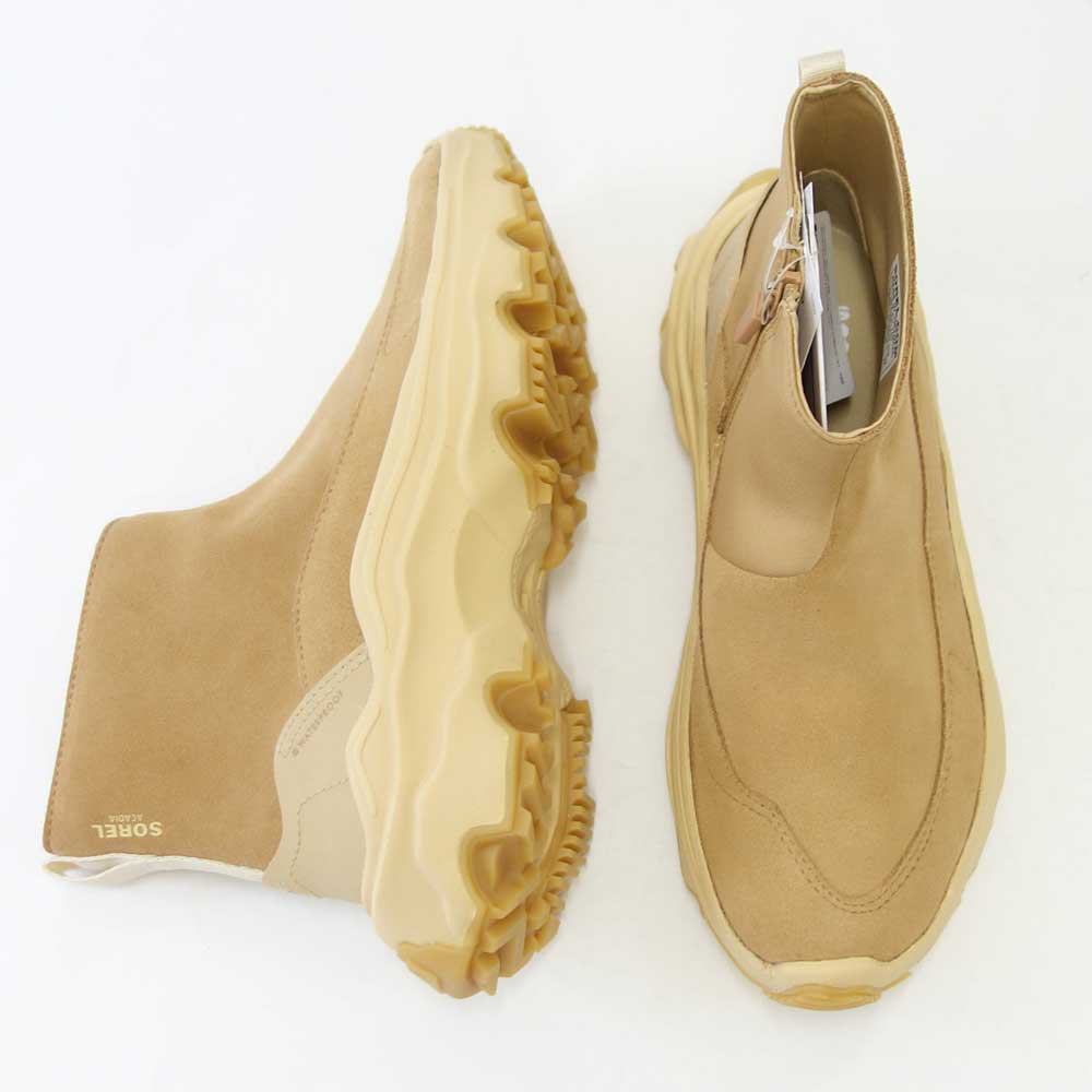【SALE 30%OFF】 ソレル SOREL NL 4825（レディース） キネティックブレイクスルー　アルカディア　ウォータープルーフ： Tawny Buff (253)   天然皮革 防水 ブーティ ショートブーツ スニーカー「靴」