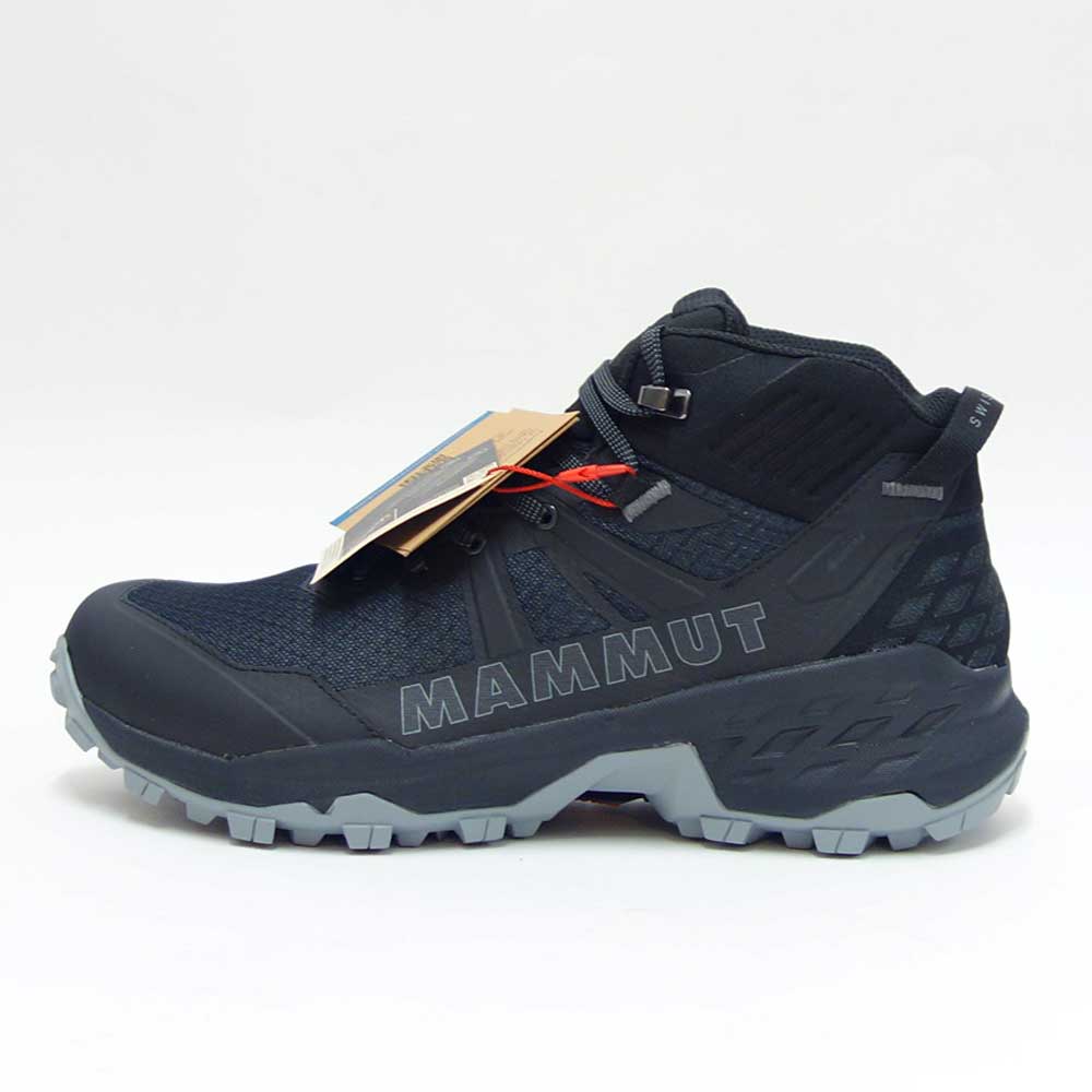 MAMMUT マムート Sertig II Mid GTX Women 303004840（レディース）カラー：ブラック(0001)  アウトドアスニーカー ウォーキングシューズ 防水 ハイキングシューズ「靴」