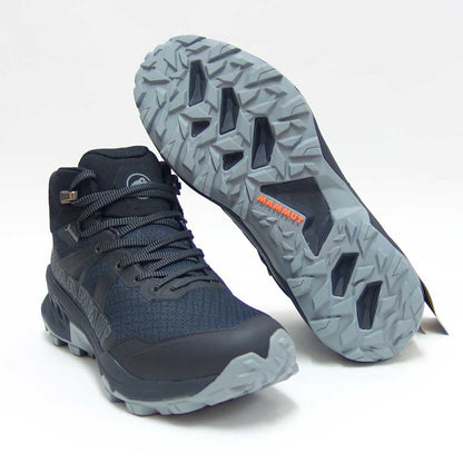 MAMMUT マムート Sertig II Mid GTX Women 303004840（レディース）カラー：ブラック(0001)  アウトドアスニーカー ウォーキングシューズ 防水 ハイキングシューズ「靴」