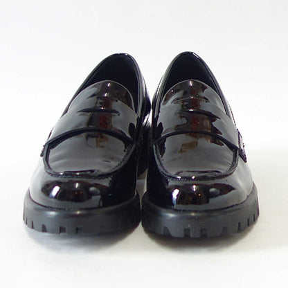 エコー ECCO MODTRAY WOMEN'S MOC-TOE PENNY LOAFER ブラックエナメル 49001321001 （レディース）快適な履き心地のレザーローファー  スリッポン 「靴」