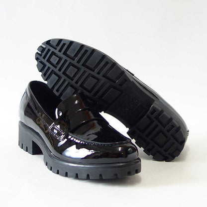 エコー ECCO MODTRAY WOMEN'S MOC-TOE PENNY LOAFER ブラックエナメル 49001321001 （レディース）快適な履き心地のレザーローファー  スリッポン 「靴」