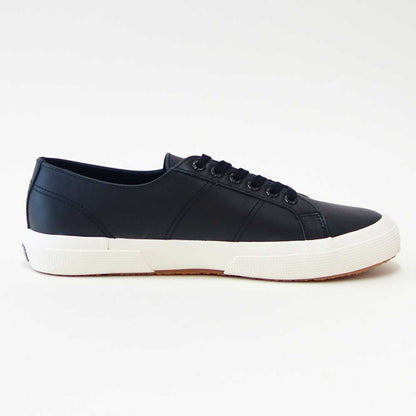 スペルガSUPERGA2750NAPPA（ユニセックス）ブラック(4a8115bwadt)ナッパレザースニーカー「靴」