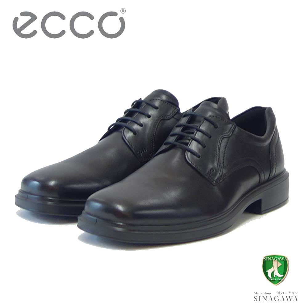 エコー ECCO HELSINKI 2 MEN'S PLAIN DERBY   500164 01001 ブラック（メンズ）上質レザーのビジネスシューズ レースアップ スクエアトゥ「靴」