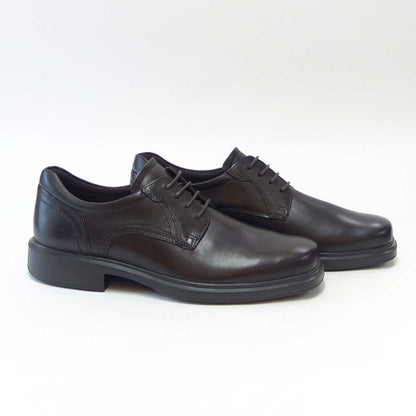 エコー ECCO HELSINKI 2 MEN'S PLAIN DERBY   500164 02178 ダークブラウン （メンズ）上質レザーのビジネスシューズ レースアップ スクエアトゥ「靴」