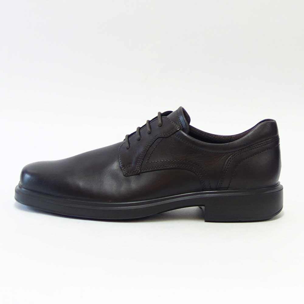 エコー ECCO HELSINKI 2 MEN'S PLAIN DERBY   500164 02178 ダークブラウン （メンズ）上質レザーのビジネスシューズ レースアップ スクエアトゥ「靴」