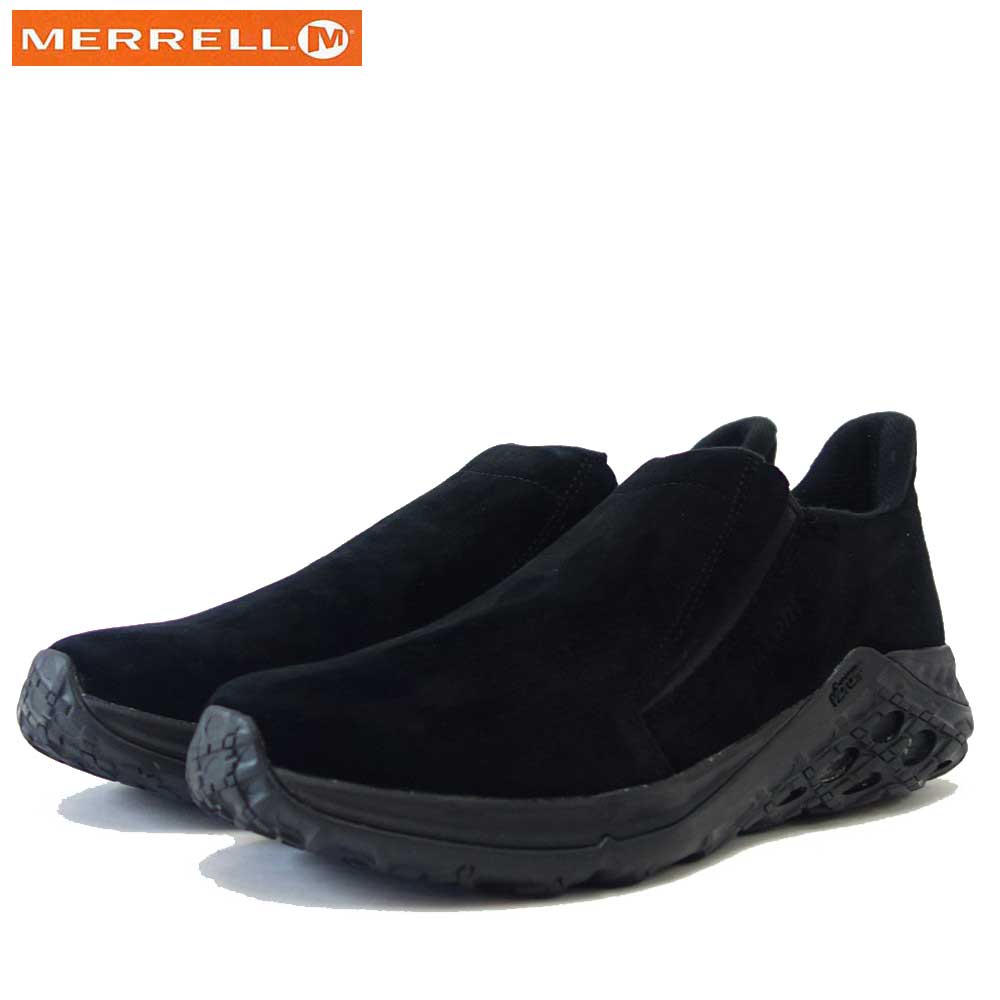 メレル MERRELL ジャングル モック 2.0 エーシープラス JUNGLE MOC 2.0 AC+  （メンズ）5002203 ブラック スエード レザースニーカー　スリッポン「靴」