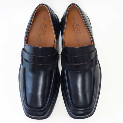 エコーECCOHELSINKI2MEN'SPENNYLOAFER50035401001ブラック（メンズ）上質レザーのビジネスシューズローファースリッポンスクエアトゥ「靴」