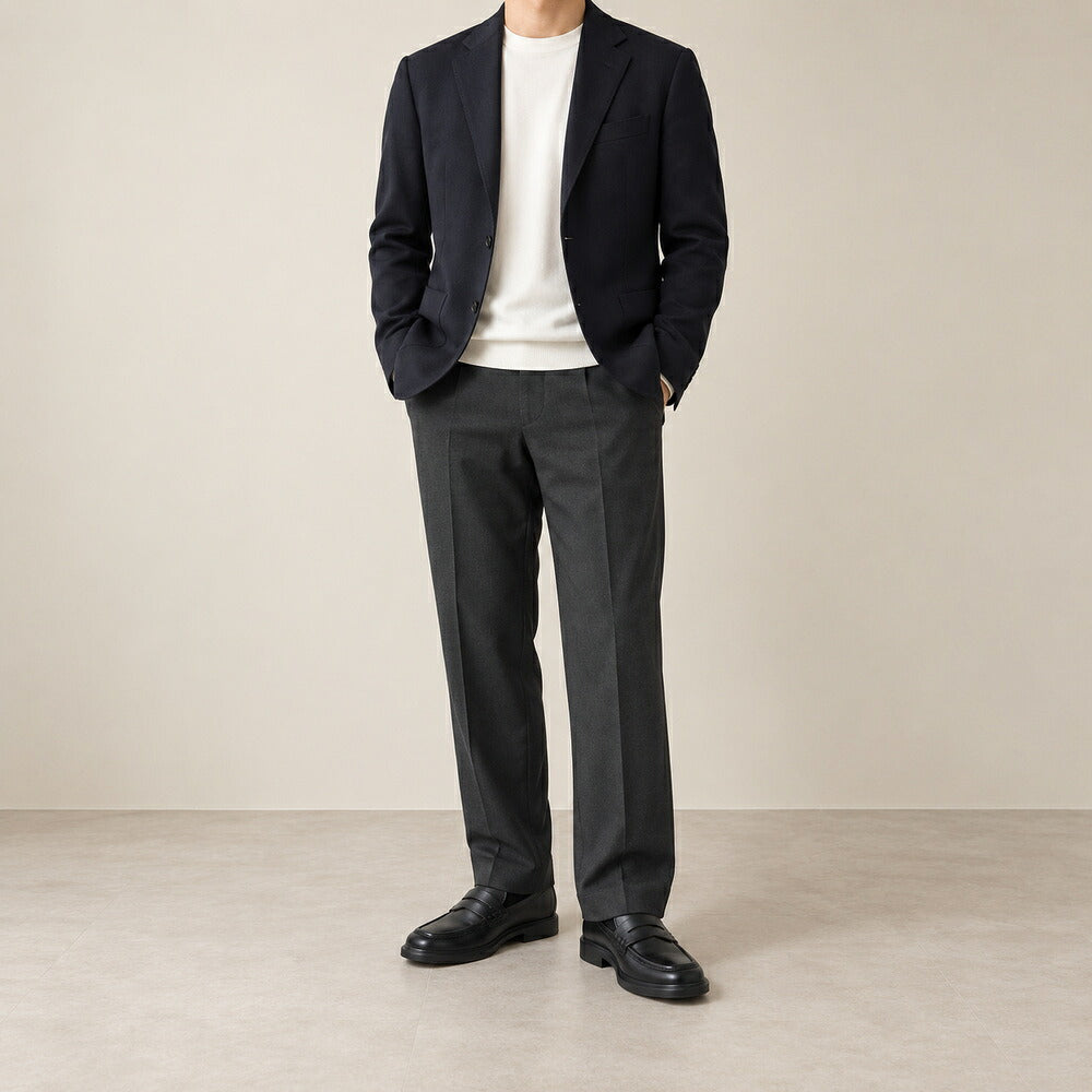 エコーECCOHELSINKI2MEN'SPENNYLOAFER50035401001ブラック（メンズ）上質レザーのビジネスシューズローファースリッポンスクエアトゥ「靴」
