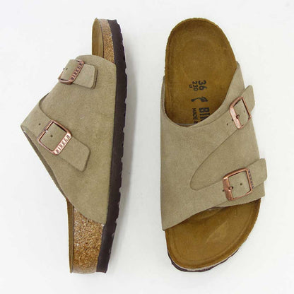 ビルケンシュトックBIRKENSTOCKZurich（チューリッヒ）50463トープ（スエードレザー）（レディースサンダルナローフィット）「正規輸入品」「靴」