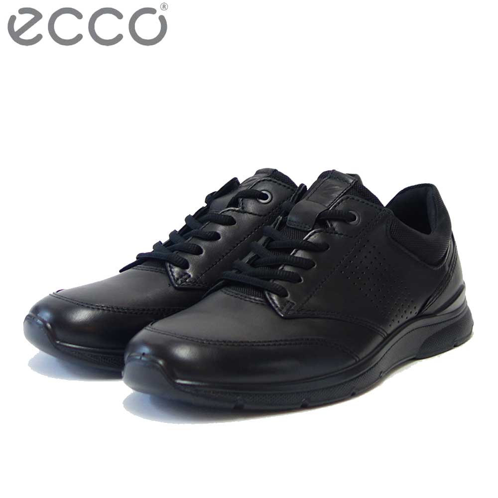 エコー ECCO IRVING   ブラック 511734 51052（メンズ）天然皮革 ウォーキング シューズ  コンフォート 「靴」