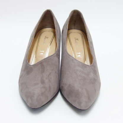 【SALE 50%OFF】 MouRINGUe ムラング Coeur 519002 オークスエード （6.5cmヒール） ポインテッドトゥパンプス（日本製） 「靴」