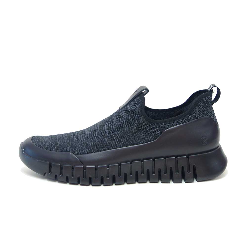 エコー ECCO GRUUV Easy-Slip Men ブラック 52528460568（メンズ）イージースリップイン スリッポン ウォーキング シューズ  コンフォート 旅行 「靴」