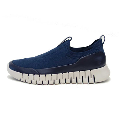 エコー ECCO GRUUV Easy-Slip Men ネイビー 52528461313（メンズ）イージースリップイン スリッポン ウォーキング シューズ  コンフォート 旅行 「靴」