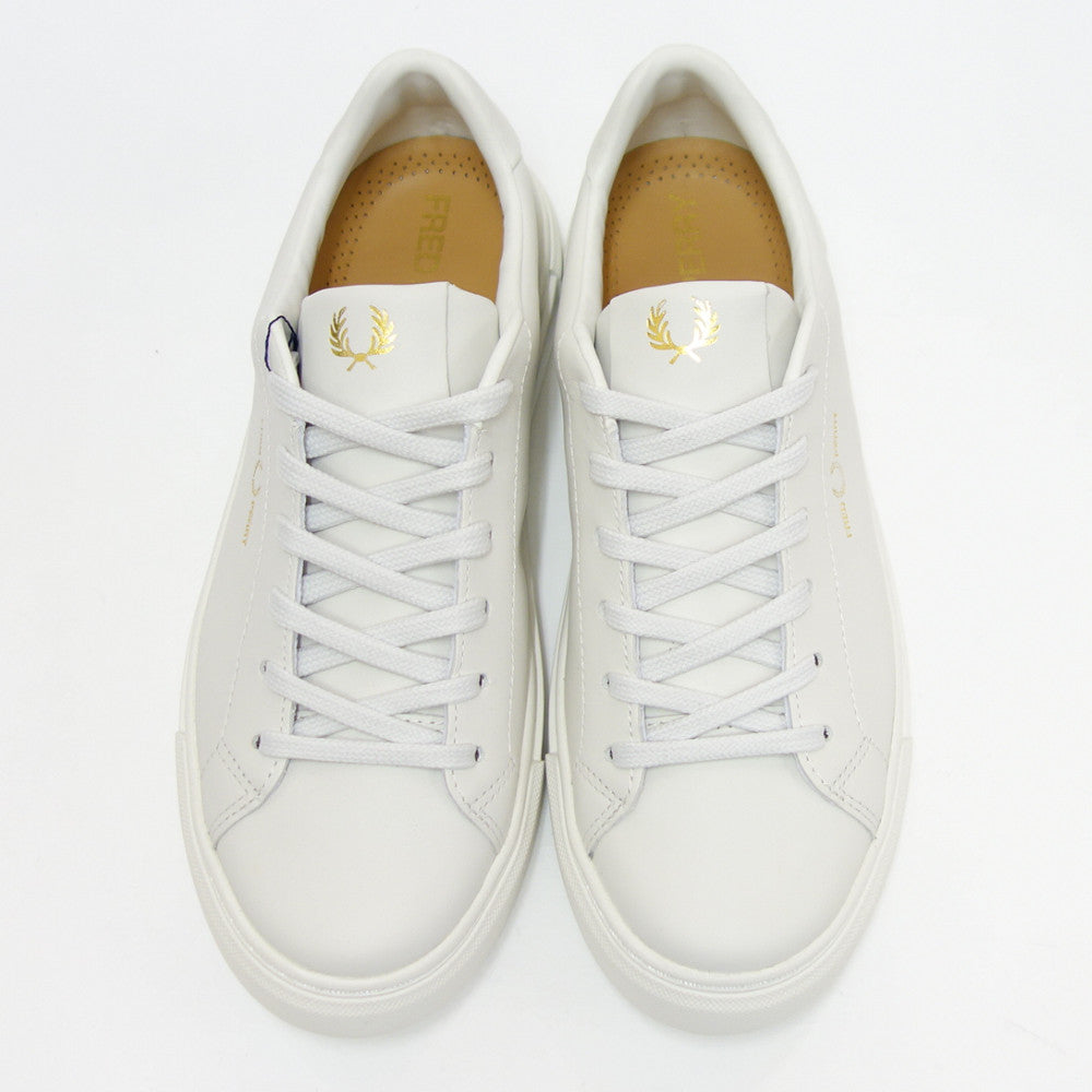 フレッドペリー FRED PERRY  B5310 254（ユニセックス）B71 LEATHER カラー：Porcelain レザースニーカー  クラシックデザイン 「靴」