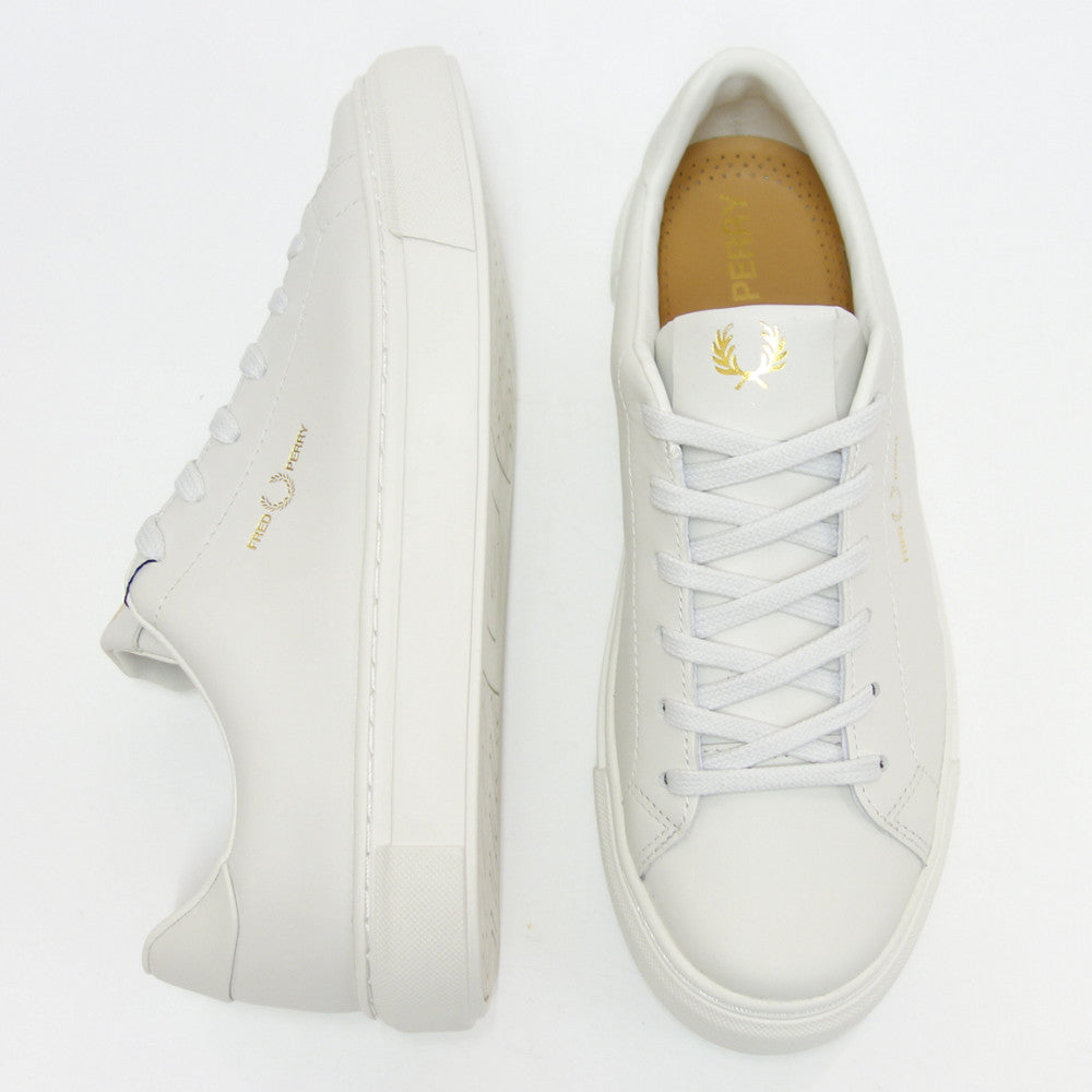 フレッドペリー FRED PERRY  B5310 254（ユニセックス）B71 LEATHER カラー：Porcelain レザースニーカー  クラシックデザイン 「靴」