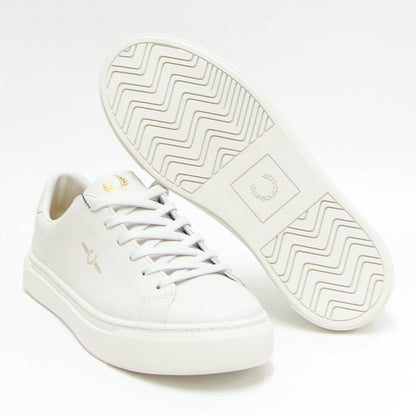 フレッドペリー FRED PERRY  B5310 254（ユニセックス）B71 LEATHER カラー：Porcelain レザースニーカー  クラシックデザイン 「靴」