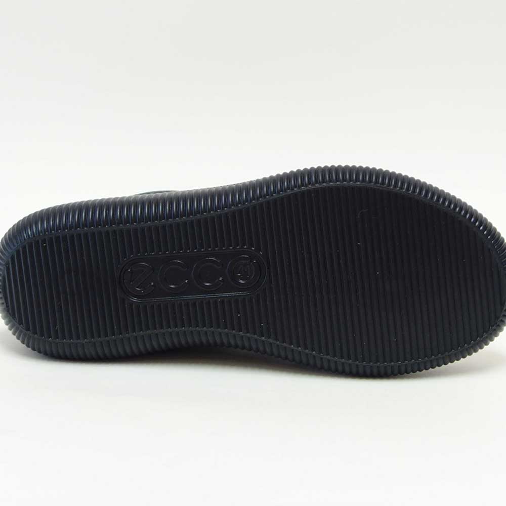 エコーECCOSOFTZEROM53777451052ブラック防水LACEUPLEAMEN'SSNEAKER（メンズ）快適な履き心地のレザースニーカーレースアップウォーキングシューズ旅行「靴」