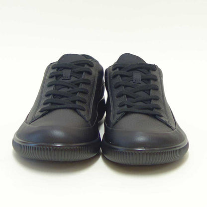 エコーECCOSOFTZEROM53777451052ブラック防水LACEUPLEAMEN'SSNEAKER（メンズ）快適な履き心地のレザースニーカーレースアップウォーキングシューズ旅行「靴」
